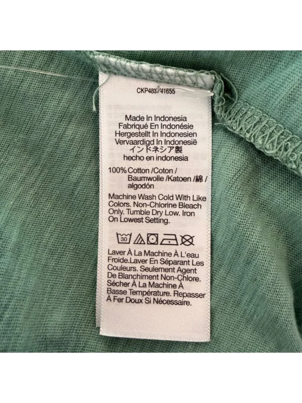 Madewell Sage Green Short Sleeve T Shirt XXS NWOT
